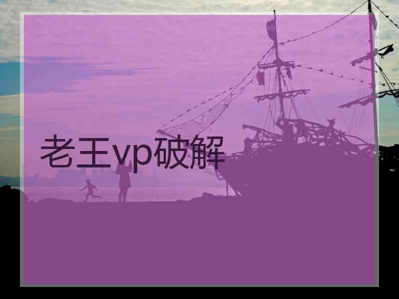 老王vp破解