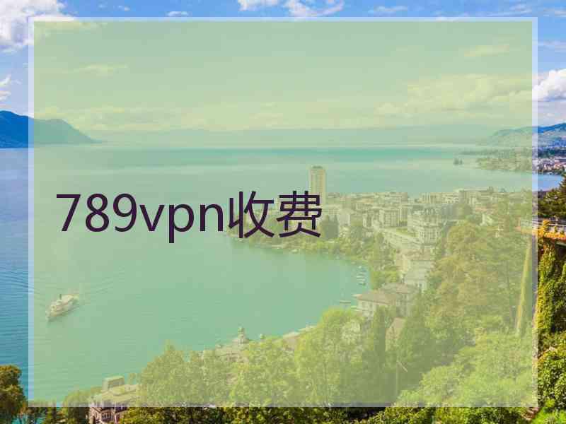 789vpn收费