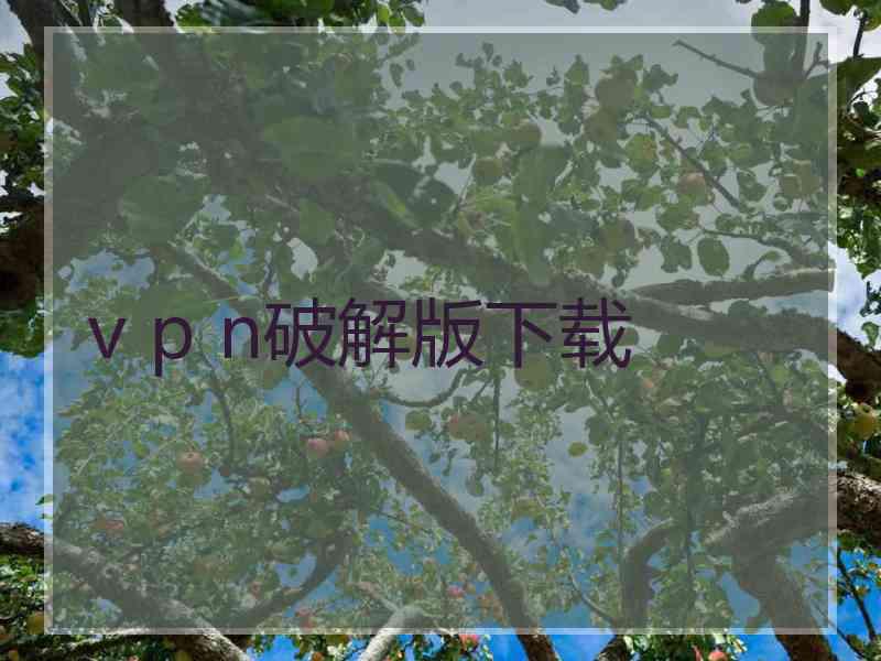 v p n破解版下载