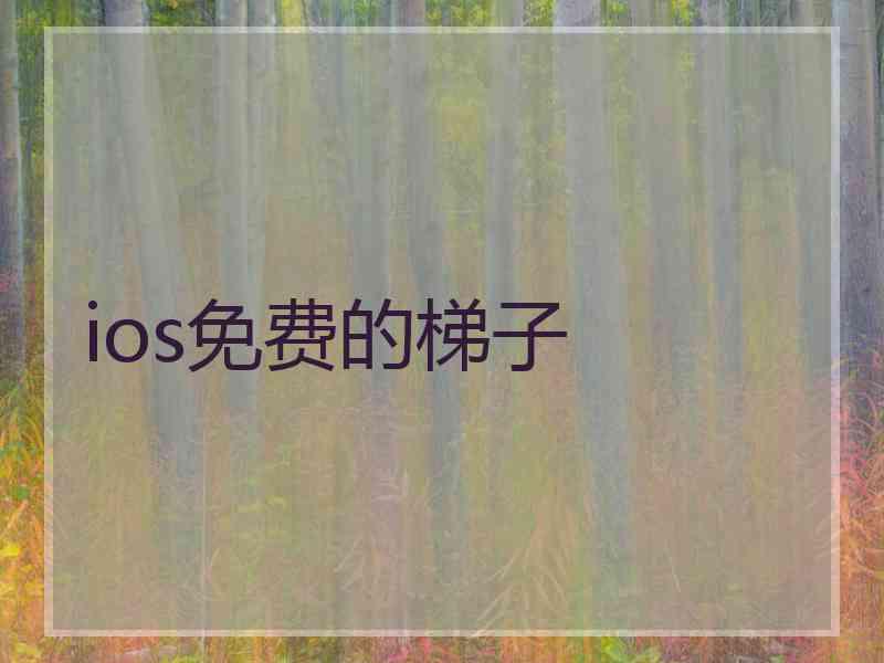 ios免费的梯子