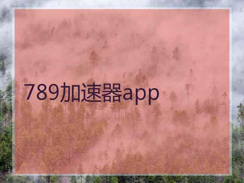 789加速器app