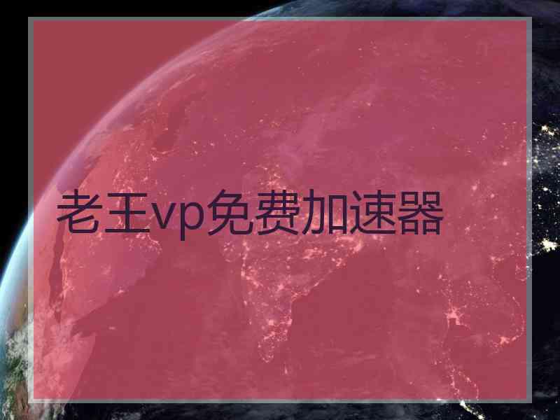 老王vp免费加速器