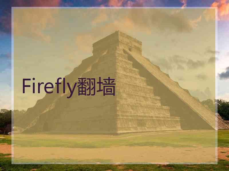 Firefly翻墙